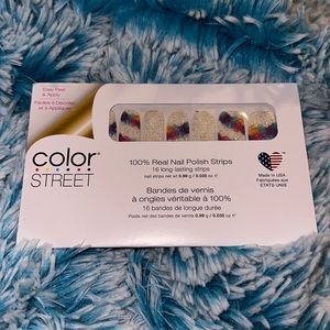Color street nail polish strips